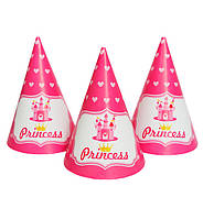 Ковпачки на день народження "Принцеси" (5шт.), висота - 15 см