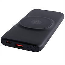 УМБ бездротовий Power Bank USAMS US-CD171 10000 mAh 37 Wh (Rated Capacity: 6000mAh) PB62 QC3.0+PD 20W чорний, фото 5
