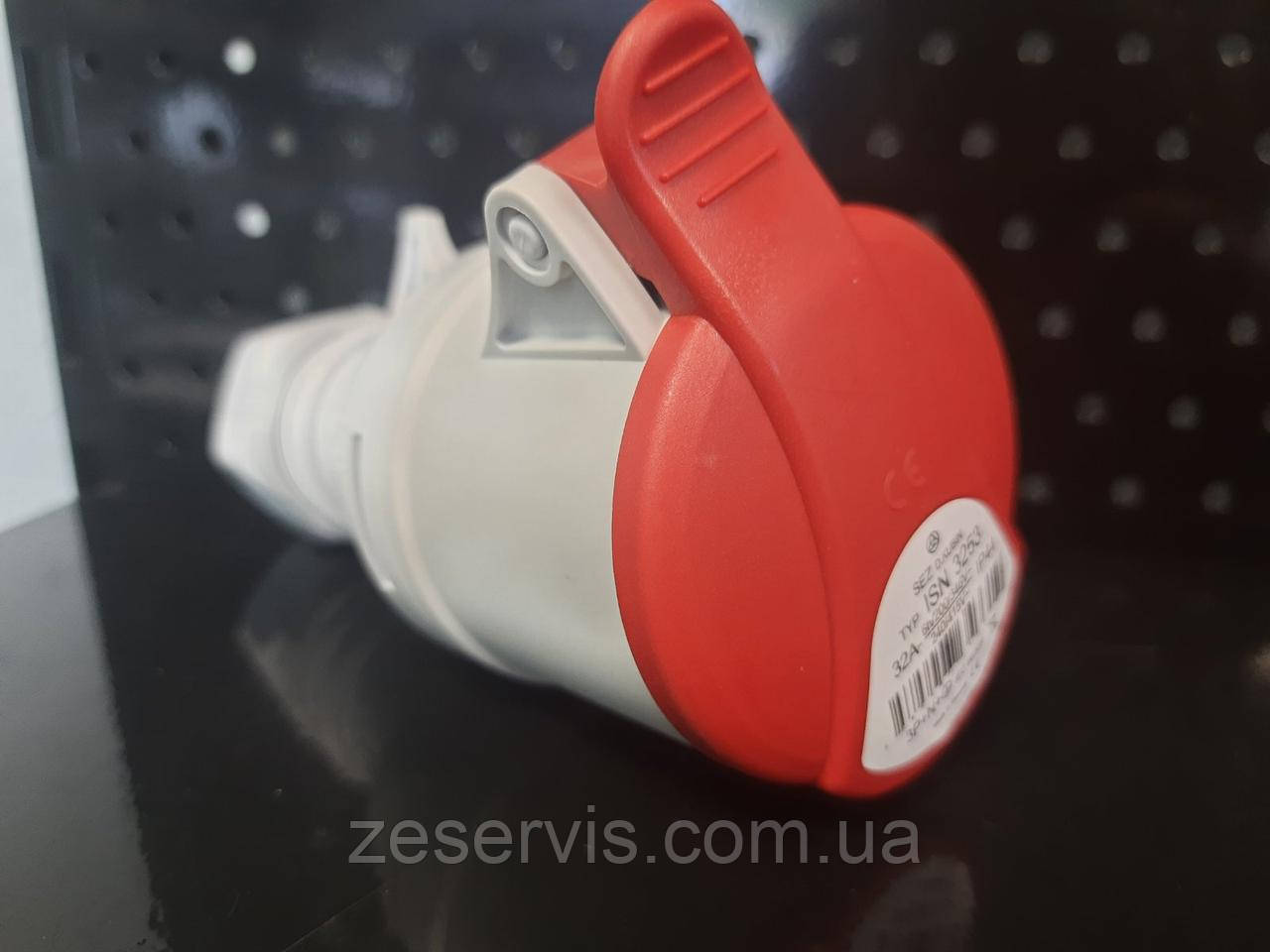 Розетка переносна, 3P+N+E, 32A, 380 В, IP44, SEZ, фото 1