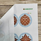 А3-К-1197 Імбирні пряники набір для вишивання бісером ялинкової прикраси, фото 8