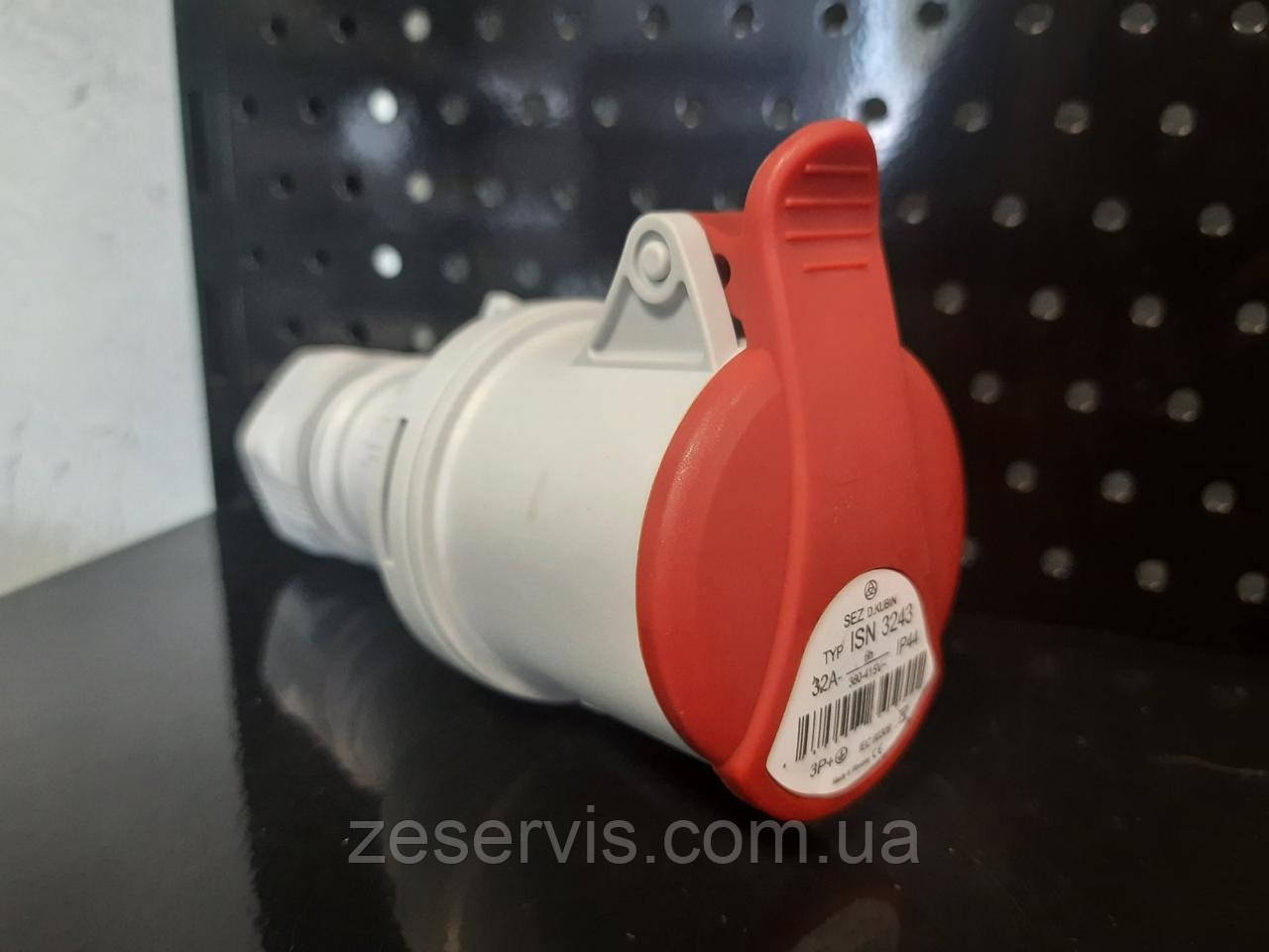 Розетка переносна, 3Р+N, 32А, 400 В, IP44, SEZ, фото 1
