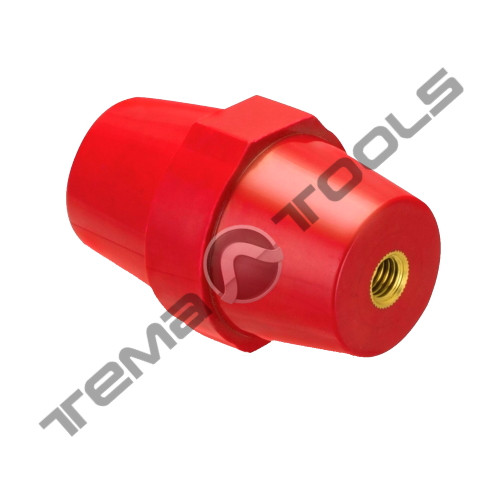 Шинний ізолятор SM51 М10 без болтів. Силовий опорний ізолятор бочонок для шин