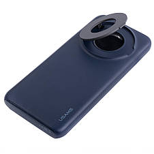 УМБ бездротовий Power Bank USAMS US-CD171 10000 mAh 37 Wh (Rated Capacity: 6000mAh) PB62 QC3.0+PD 20W синій, фото 3