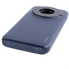 УМБ бездротовий Power Bank USAMS US-CD171 10000 mAh 37 Wh (Rated Capacity: 6000mAh) PB62 QC3.0+PD 20W синій, фото 4