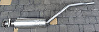 Резонатор Опель Вектра (Opel Vectra) 1.6 kat 88-95 (17.43) Polmostrow алюминизированный