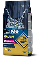 Monge (Монж) Cat Bwild Low Grain Hare сухой корм для котов с мясом зайца 1.5 кг