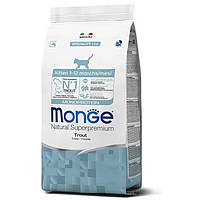 Monge (Монж) Monoprotein Kitten Trout сухой корм для котят и беременных кошек с форелью 0.4 кг