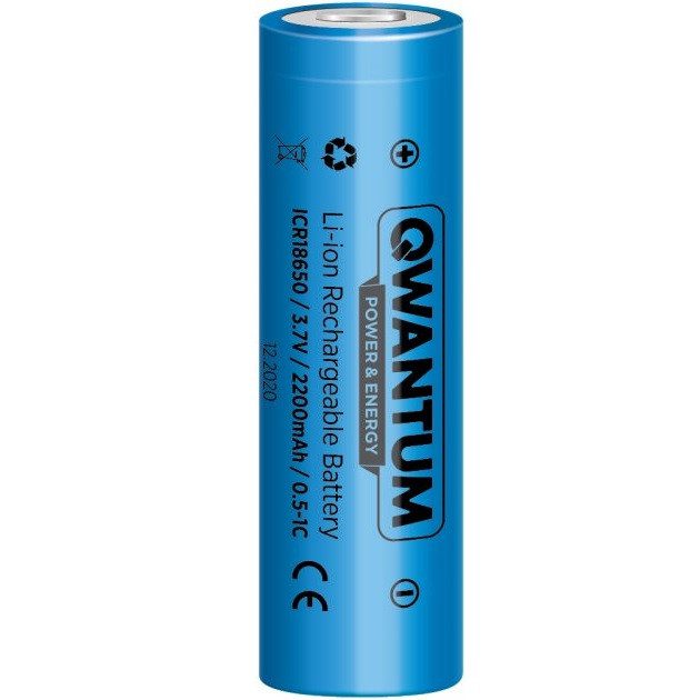 Акумулятор WESTINGHOUSE Qwantum Li-ion ICR18650, 2200mAh