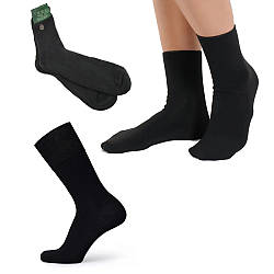 Зимові трекінгові термошкарпетки, розмір 41-45, Житомир, Чорні / Чоловічі шерстяні шкарпетки для спорту