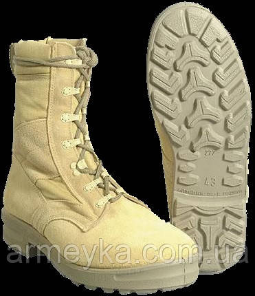 Берці Baltes desert boots пісок замш/тканина 252031-UZ оригінал Німеччина 45 (292/112) (р)