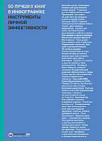 Книга «50 лучших книг в инфографике. Инструменты личной эффективности (УЦЕНКА)». Автор - Команда авторів