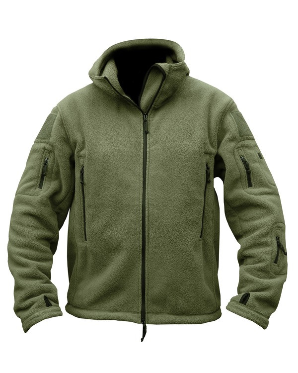 Фліс тактичний KOMBAT UK Recon Hoodie, оливковий, S