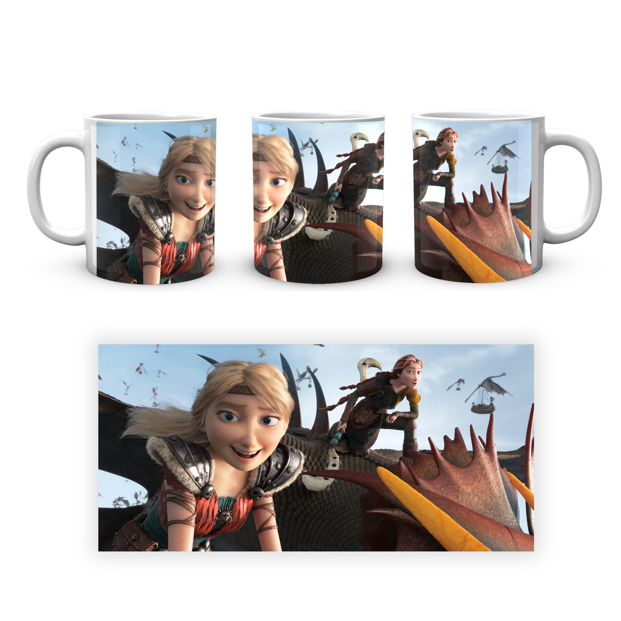 Кружка GeekLand How to Train Your Dragon Як приборкати дракона Астрід Валка HTD 09
