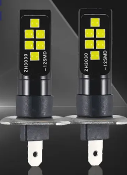 Автомобільна LED-лампа ZH3030 — 12 SMD, 3 шт (KG-5445)