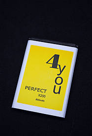 Акумулятор для телефону Samsung X200 4you PERFECT