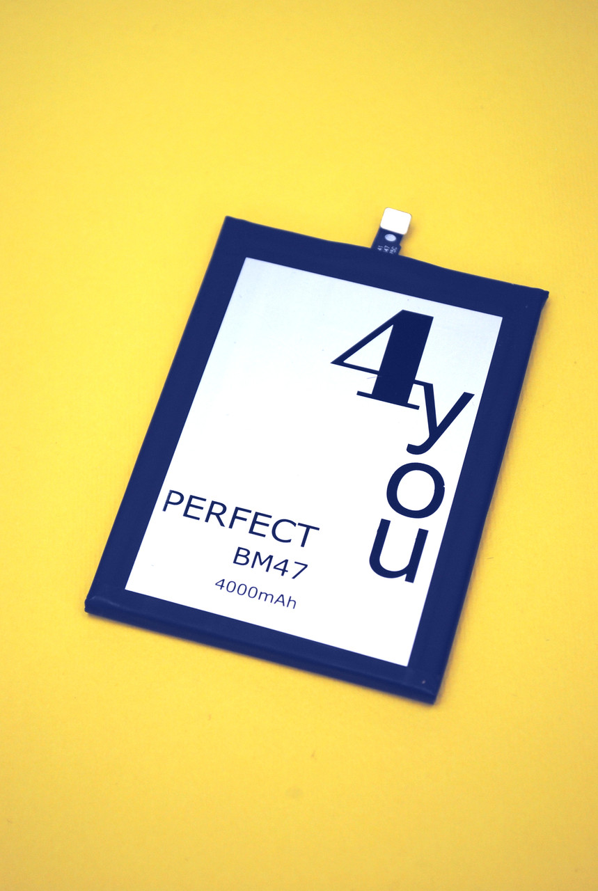 Акумулятор для телефону Xiaomi BM47 (Redmi 3, 3s, 3s prime, 3x, 3pro, 4X) 4you PERFECT