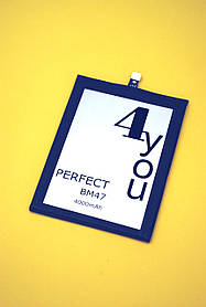 Акумулятор для телефону Xiaomi BM47 (Redmi 3, 3s, 3s prime, 3x, 3pro, 4X) 4you PERFECT