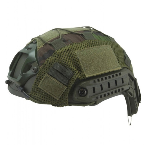 Чохол на шолом, кавер KOMBAT UK Tactical Fast Helmet COVER зелений хакі  15016, фото 1