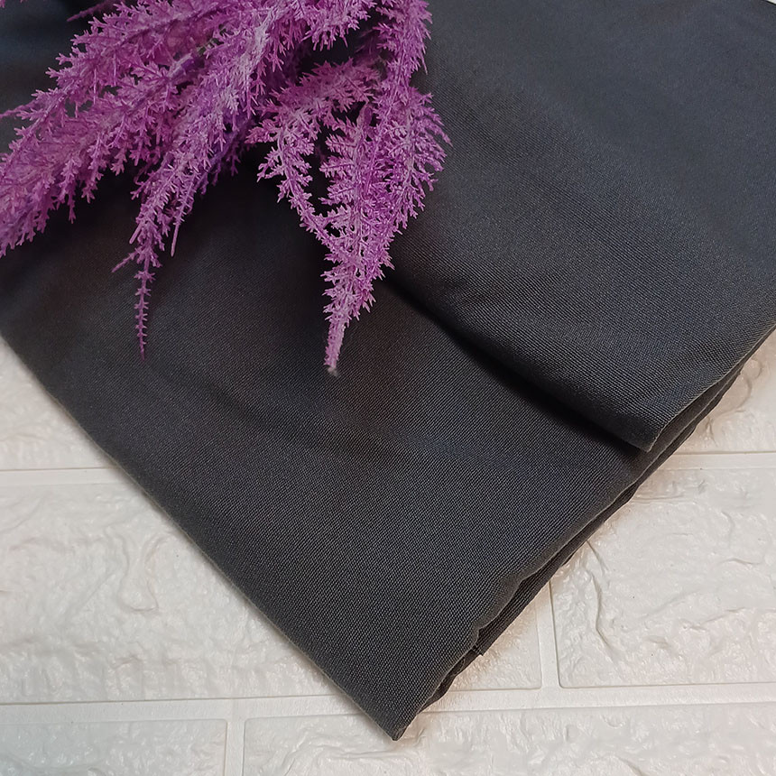 Залишок декоративної тканини Дралон 94058 сірого кольору 219*54 см