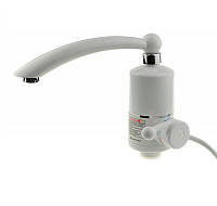 Проточный водонагреватель на кран 3000W Белый, кран нагреватель воды | проточний водонагрівач (NS)