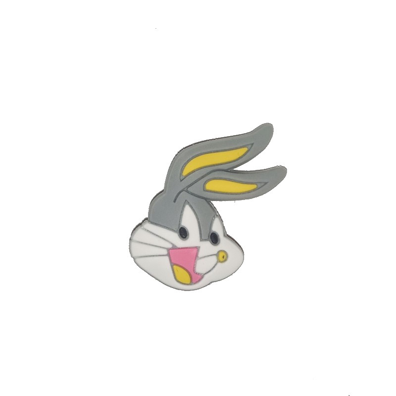 Джибітси прикраси для взуття кроксів сабо JIBBITZ Bugs Bunny Кролик Багз Банні № 1068, фото 1