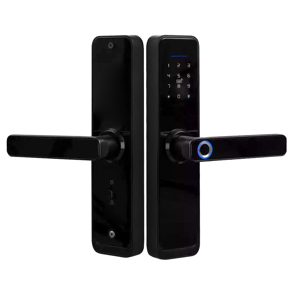 Електронний дверний замок NaviCat X9 з підтримкою програми TUYA Black, фото 1