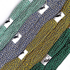 Для плетіння декорації та упаковки декоративний шнурок шпагат бавовняний міксовий