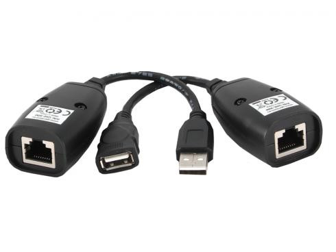 Usb удлинитель по RJ45 витой паре до 45m - фото 2 - id-p280671250