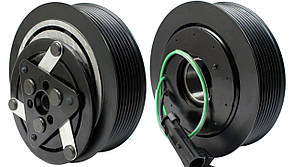 Зчеплення комплектне SANDEN SD7H15 8PK, 132 mm., 24V VOLVO, DAF, RENAULT TRUCKS