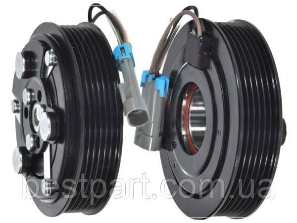 Сцепление комплектное SANDEN SD7V16 6PK, 120 mm., 12V CADILLAC, FIAT ...