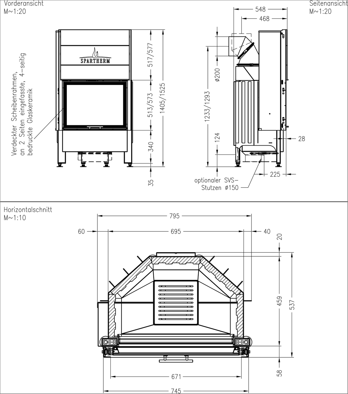 Каминная топка SPARTHERM Varia 1Vh - фото 3 - id-p280675302