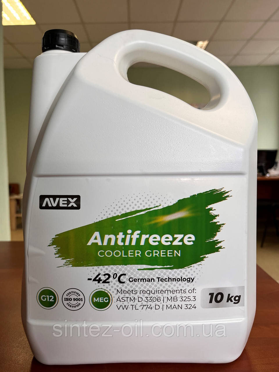 Антифриз AVEX Antifreeze Catran RED G12+ (-42 °C), 10 кг
