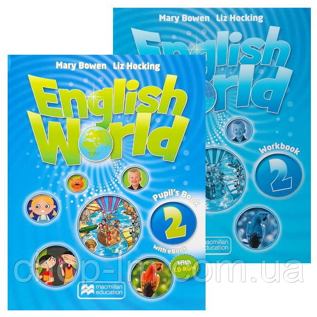 Комплект English World 2 (Pupil's Book with CD + Workbook) Підручник + зошит з англійської мови