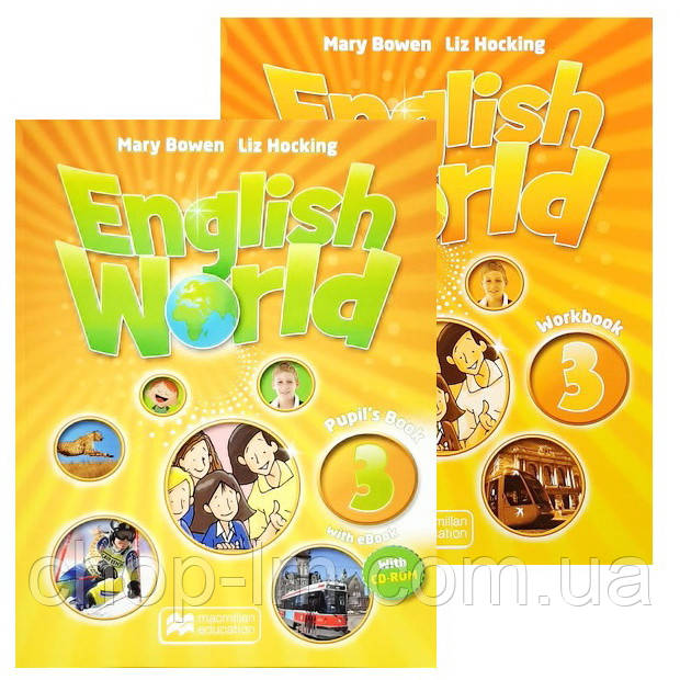 Комплект English World 3 (Pupil's Book with CD + Workbook) Підручник + зошит з англійської мови для 3 класу