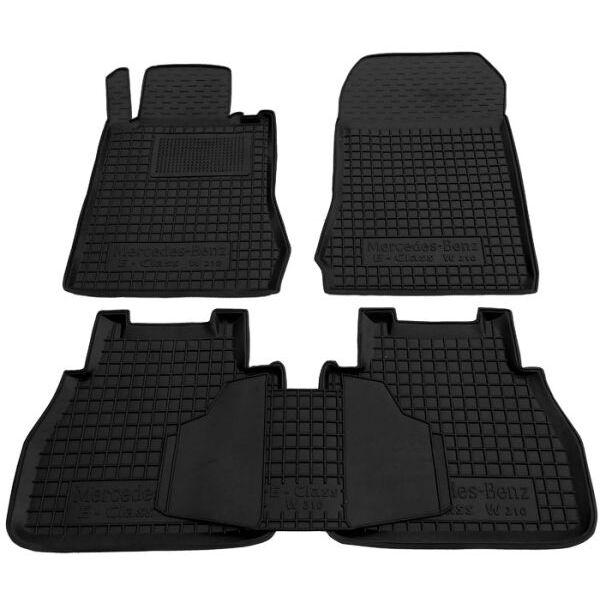Гумові килимки в салон Mercedes E (W210) 1995-, фото 1