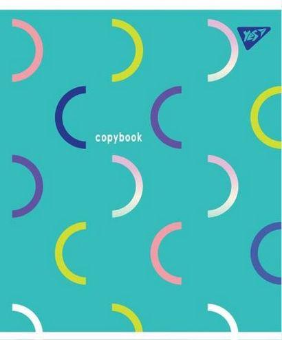 Зошит А4 80арк., в клітинку, картонна обкладинка Yes Geometry (3), фото 1