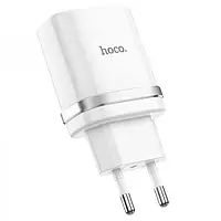 Адаптер питания для телефона Hoco C12Q Smart White (QC3.0 1USB/3A )