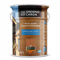 Пропитка для дерева Drewnochron Impregnat Extra кедр 4.5л