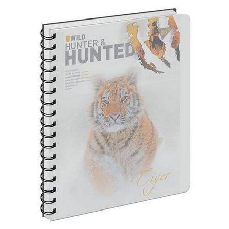 Зошит А5 144арк., в клітинку, на спіралі, пластикова обкладинка Yes Hunted
