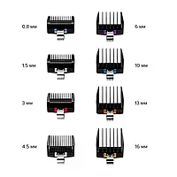 Набор насадок JRL Professional Uni-Guards 8шт (JRL-G3)