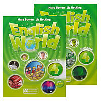 Комплект English World 4 (Pupil's Book with CD + Workbook) Підручник + зошит з англійської мови для 4 класу