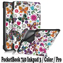 Чохол-книжка для електронної книги BeCover Ultra Slim Origami для PocketBook 740 Inkpad 3 / C Butter