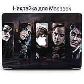 Комплект наклейок для MacBook Air 13,6 M2 (A2681) / Air Гаррі Поттер (Harry Potter) Middle Top Bottom