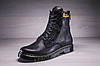 Чоловічі шкіряні черевики, берці dr. martens quattro zipper, фото 4