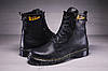 Чоловічі шкіряні черевики, берці dr. martens quattro zipper, фото 8