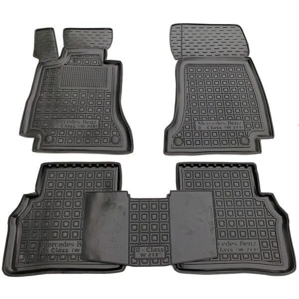 Гумові килимки в салон Mercedes E (W213) 2016-, фото 1