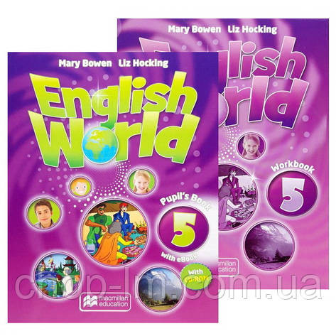 English World 5 (Pupil's Book with CD + Workbook) Комплект: Підручник + зошит з англійської мови 5 клас, фото 1