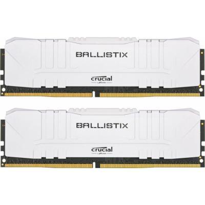 Модуль пам'яті для комп'ютера DDR4 32GB (2x16GB) 2666 MHz Ballistix White Micron (BL2K16G26C16U4W)