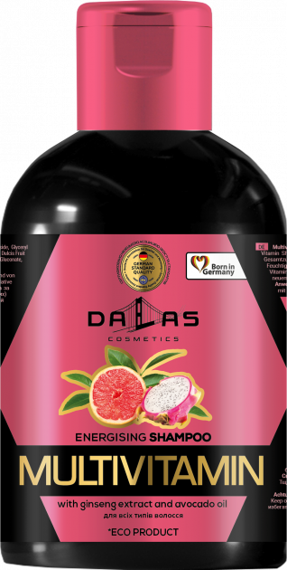 Шампунь для волосся Dalas Multivitamin (1л.)