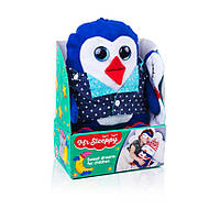 Детская мягкая игрушка комфортер сплюшка Roter Kafer Пингвин подарок для маленьких детей
